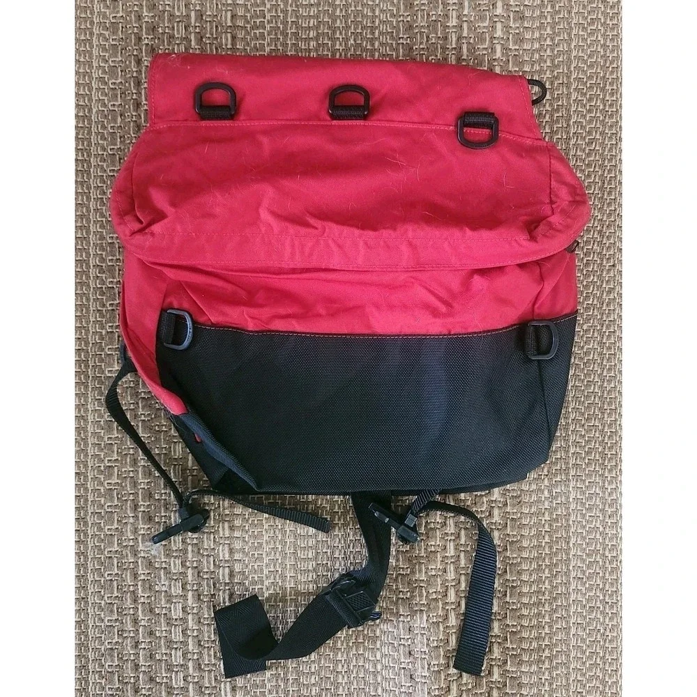 VTG Wenaha Explorer Il Dog Pack Large Red Black Hiking Backpack Saddlebag USA